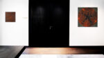 Fleur Noir 50×50 cm 2016 (left) Roseta Negra 97×97 cm 2012 (right)