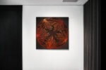 Roseta Negra 97×97 cm 2012
